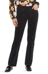 Nydj Marilyn Corduroy Straight Leg Pants In Black