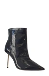 Bcbgmaxazria Katina Pointy Toe Patent Bootie In Black Patent