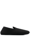 Roberto Cavalli Square-toe Flat Slippers In 05051