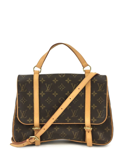Pre-owned Louis Vuitton  Monogram Sac A Dos Marelle Two-way Bag In Brown