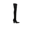 Paris Texas Black Vegas 100 Suede Thigh-high Boots In Black