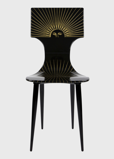 Fornasetti Sole Chair In 黑色
