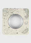 Fornasetti Convex Mirror Square Frame