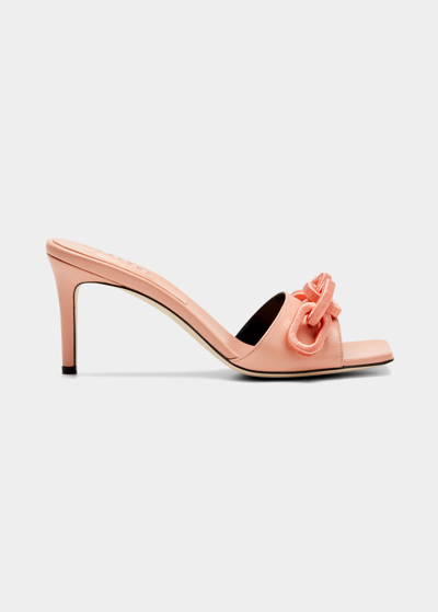 Serena Uziyel Catena Peach Mid-heel Sandal