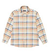 Il Gufo Checked Long-sleeved Shirt In Camel