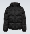 Gucci Black Padded Jacket In Jumbo Gg Fabric In Black