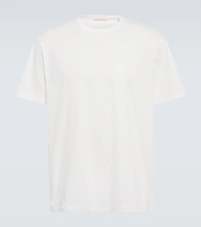 Our Legacy New Box Cotton Jersey T-shirt In White Clean Jersey