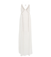 GIVENCHY CRYSTAL-EMBELLISHED SILK GOWN