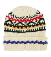 Isabel Marant Gael Crafty Wool Blend Beanie In Ecru
