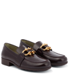 BOTTEGA VENETA MONSIEUR LEATHER LOAFERS