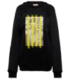 PLAN C PRINTED COTTON-BLEND SWEATSHIRT