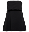 Totême Toteme Wool Crepe Band Tube In Black