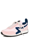 Rag & Bone Retro Recycled Runner Sneakers In Light Pink