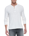 Rag & Bone Classic Henley In White