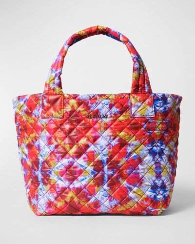 Mz Wallace Small Metro Deluxe Recycled Nylon Tote Bag In Prism