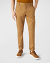 Loro Piana Men's Cotton Gabardine Chino Trousers In E05q Desert Mist