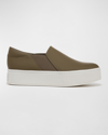 Vince Women's Warren Slip On Platform Sneakers In Cypress
