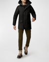 Canada Goose Langford Parka Black Label In Carbon Melange