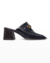Tory Burch Perrine Heel Mule In Perfect Black