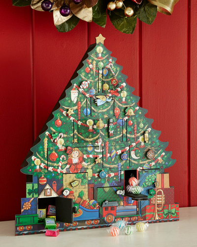 Byers' Choice Christmas Tree Advent Calendar In Damage