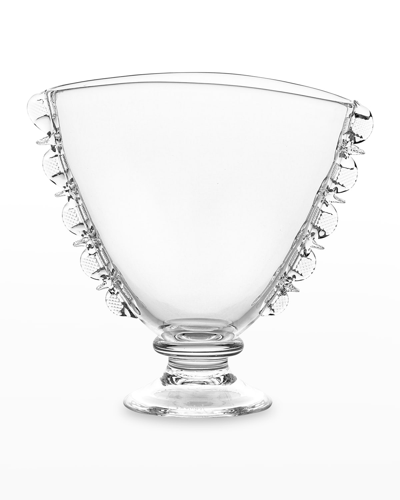 Juliska Harriet Fan Vase In Clear