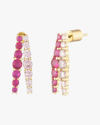 Bonheur Jewelry Women's Se?raphine Half-hoop Earrings In Gold