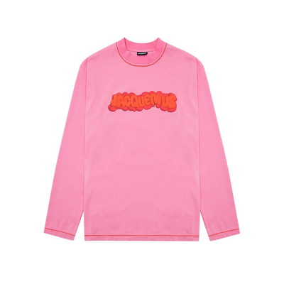 Jacquemus Pink Le Papier 'le T-shirt Pate À Modeler' Long Sleeve T