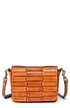 Old Trend Women's Genuine Leather Lupine Crossbody Bag In Caramel