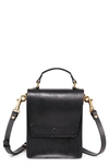 Old Trend Women's Genuine Leather Basswood Crossbody Bag In Black