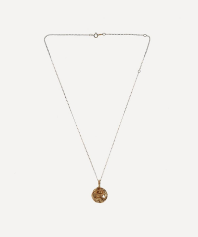 Alighieri Gold-plated The Medusa Medallion Necklace