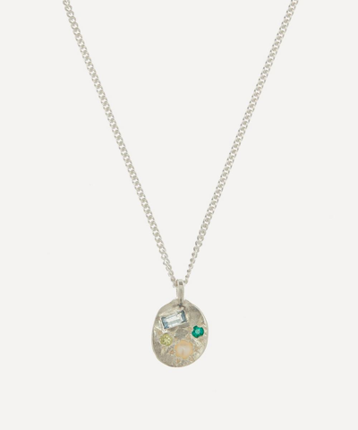 Seb Brown Sterling Silver Neapolitan Pendant Necklace