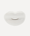 Solange Azagury-partridge White Hotlips Ring In White
