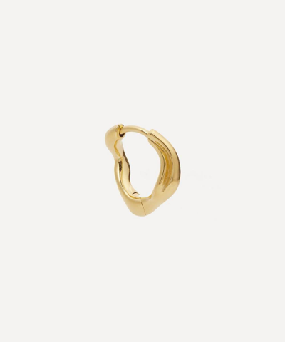 Maria Black 22ct Gold-plated Anil 10 Huggie Hoop Earring