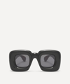 Loewe Inflated Oversized Square-frame Acetate Sunglasses In Black