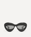 Loewe Inflated Cat-eye Sunglasses In Black