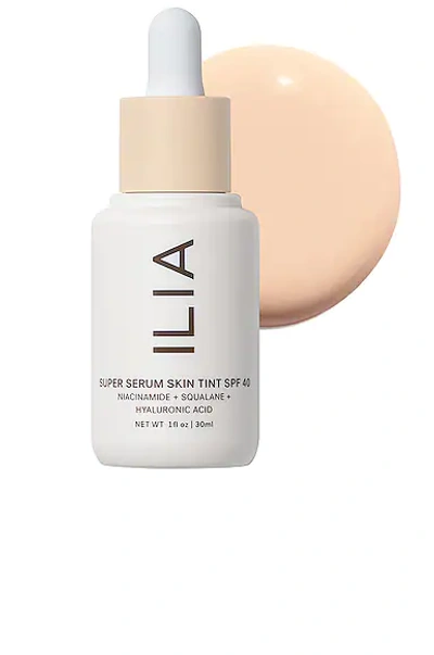 Ilia Super Serum Skin Tint Spf 40 In St-1 Rendezvous