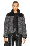 Moncler Girotte Down Puffer Jacket In Black