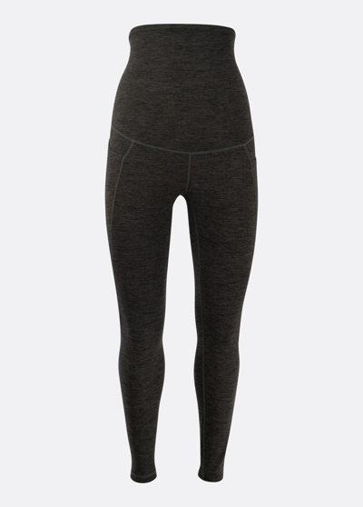 Lole Half Moon Maternity Leggings In Black Heather