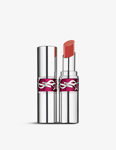 Saint Laurent Yves  Red Thrill Rouge Volupté Candy Glaze Lipstick 3.2g
