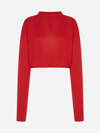 Sportmax Maiorca Wool And Cashmere Sweater In Orange