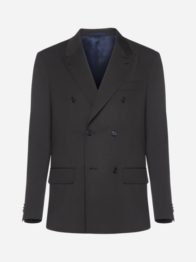 Caruso Figaro Double-breasted Wool Blazer
