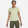 Nike Dri-fit One Luxe Women's Slim Fit Short-sleeve Top In Green