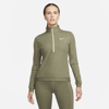 Nike Women's Dri-fit Element Running Mid Layer In Green