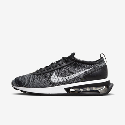 Nike Air Max Flyknit Racer "oreo" Sneakers In Black