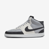 Nike Court Vision Mid Next Nature Mid Top Sneaker In Grey