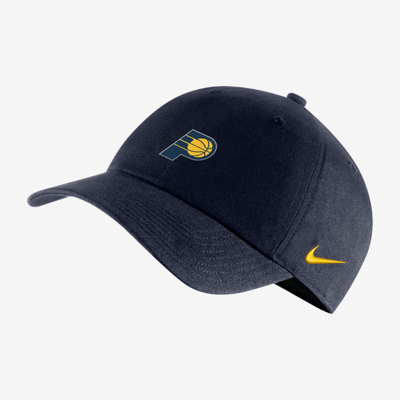 Nike Indiana Pacers Heritage86  Dri-fit Nba Adjustable Hat In Blue