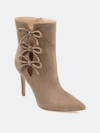 Journee Collection Deandra Tru Comfort Foam Bootie In Brown