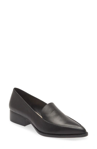 Vince Camuto Becarda Pointed Toe Loafer In Black