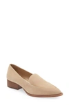 Vince Camuto Becarda Pointed Toe Loafer In Tortilla