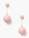Kate Spade Have A Ball Linear Earrings In Pink